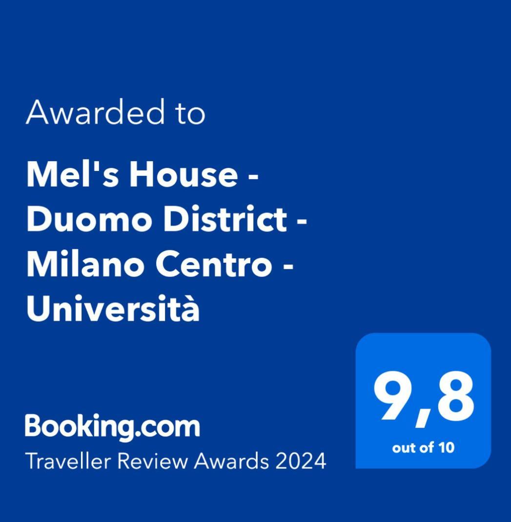 "Mel'S House" - Duomo District - Milano Centro - Universita ภายนอก รูปภาพ